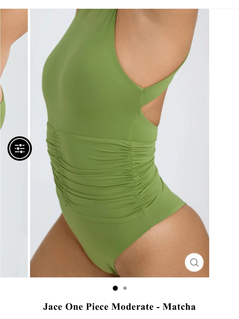 Riot Swim Matcha Green Jace One Piece Swimsuit